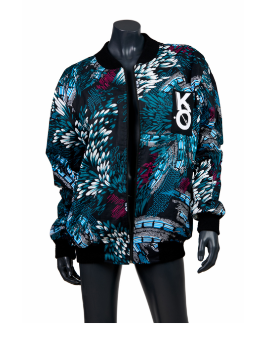 Ankara Bomber Jacket