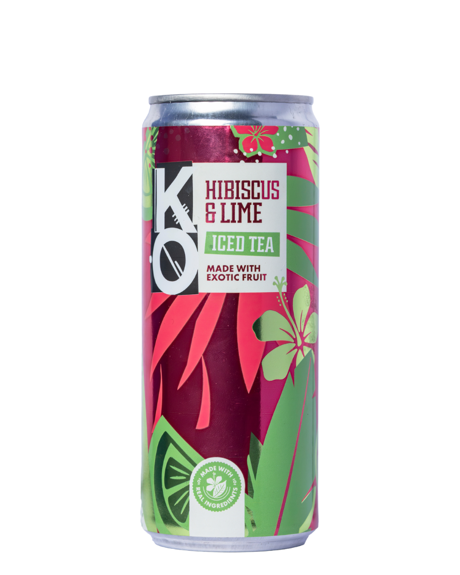 KO Hibiscus and Lime Ice Tea