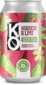 KO Hibiscus and Lime Ice Tea