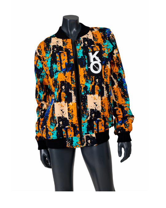 Ankara Bomber Jacket