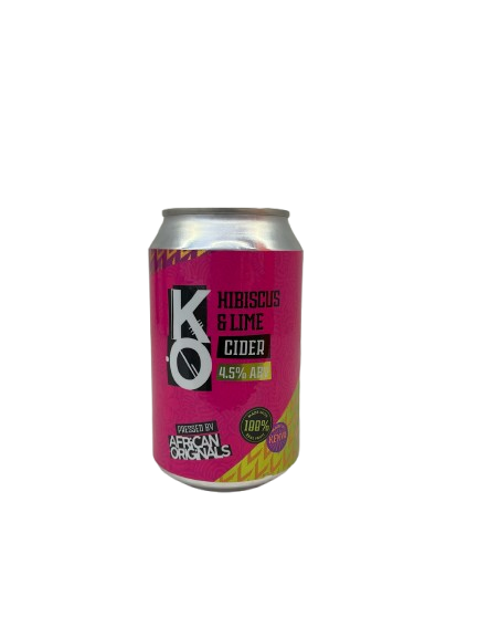 KO Hibiscus and Lime Cider