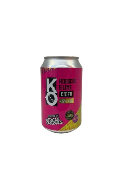 KO Hibiscus and Lime Cider