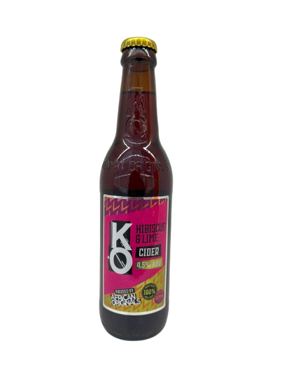 KO Hibiscus and Lime Cider