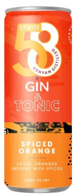 58 Spiced Orange Gin & Tonic