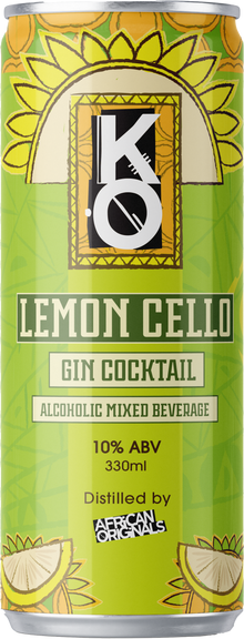 Lemon Cello Canned Cocktail